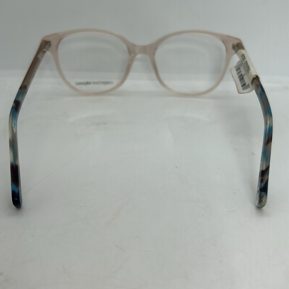 Christian Siriano Sophie Eyeglasses Frames 53-17-140 Demo Lenses Cracked NWOT - Picture 6 of 7